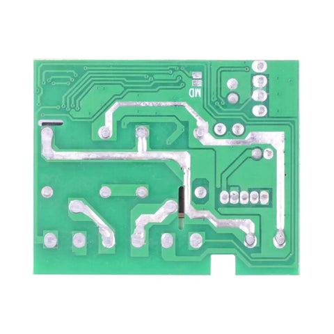 Back view of circuit board for Wireless RF Remote Control Switch For DC Motors 12V 24V 36V Latched Model