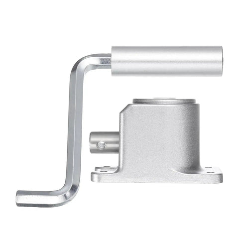 One To One Manual Right Angle Bevel Gearbox With 15mm Shaft And 1.5 Module 20 Teeth For DIY Folks And Steering Gear Systems With Handle