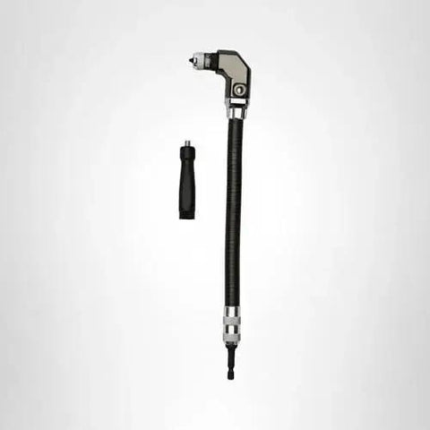 Right Angle Drill Attachment With 12 Inch Flexible Shaft For Tight Spaces 90 Degree Head Rapid Load Magnetic Bit Change