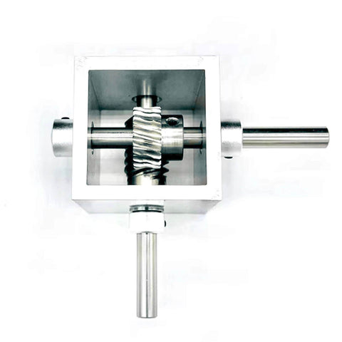 ✝️ Worm Gear Reducer 8 mm Shaft Size 661 lb Load Capacity 1-Pack Right Angle Worm Gearbox with smooth gear mesh and sturdy design