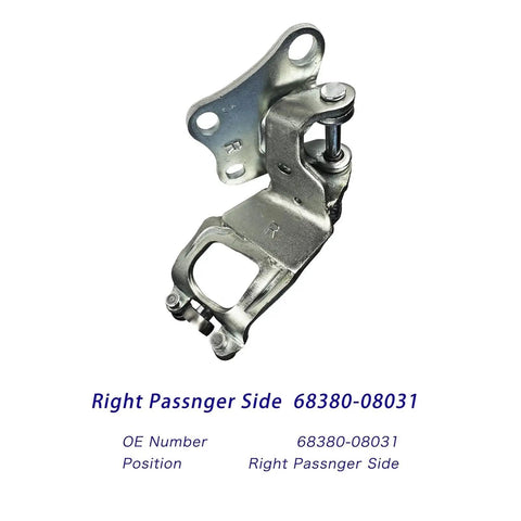 Right Sliding Door Roller Hinge Compatible With Sienna 2004 2005 2006 2007 2008 2009 2010 Passenger Side Center Door Power Roller Assembly Replacement 68380 08031