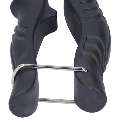 Close-up of ergonomic anti-slip handle of Compact Wall Anchor Setting Tool Rivet Gun For Hollow Walls And Plasterboard Fixing