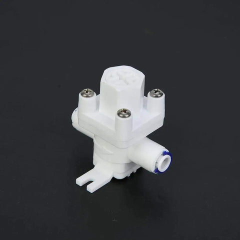 Pressure Reducing Valve For Reverse Osmosis Systems With One Quarter Inch Quick Fitting Easy Install Water Regulator