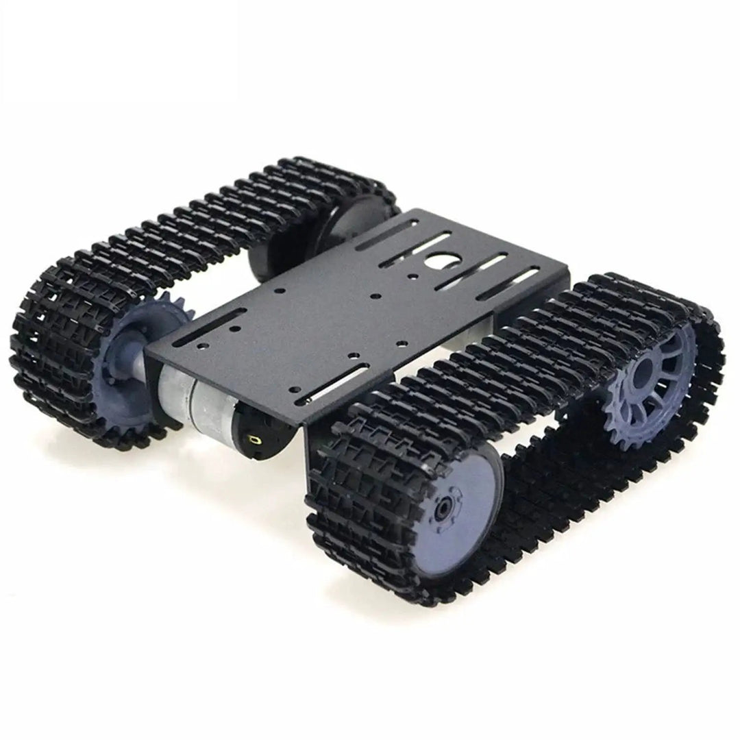 Robot Tracked Chassis Kit With Dual DC Motors For Ardu...