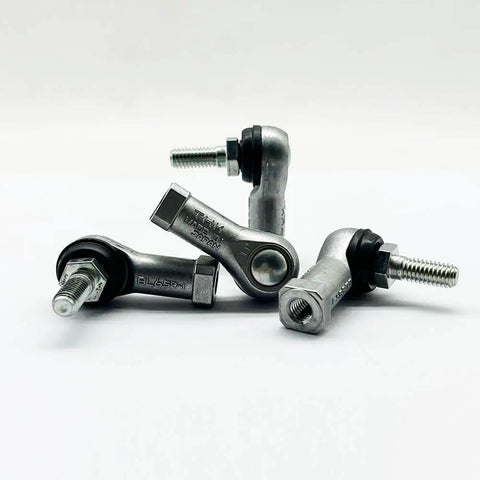 Rod End Spherical Joint Bearing BL 6D BL6D with miniature design, hex seating, and rubber sleeve for smooth motion.