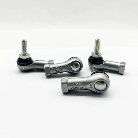 Rod End Spherical Joint Bearing BL 6D BL6D With Miniature Design, 0.001mm Sphericity, metal with hex seating, set of three