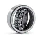 Rollway 1308 self aligning radial ball bearing with 40 mm bore and 90 mm outside diameter built from 52100 bearing steel