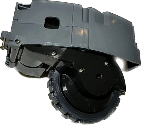 Side view of Authentic OEM Left And Right Replacement Wheels For Roomba 500 600 700 800 900 Series Compatible Models Include 530 550