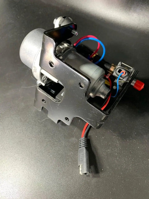 Ultra Quiet Rotary Vane Vacuum Pump For Brake Boosters Delivers Up To 28 Inches Of Vacuum In Seconds with wiring shown