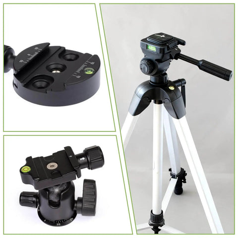 Five Pack Round Bubble Levels 30x10mm Mini Circular Bullseye Spirit Levels for precise alignment on tripods shown in use