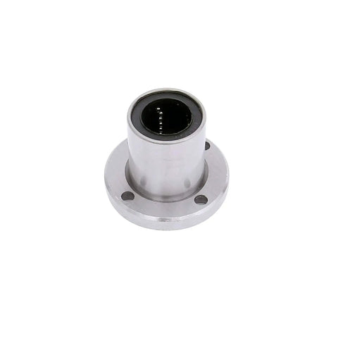 Round Flange Linear Ball Bearing LMF20UU Set Of 2 For 20mm Bore 32mm Outer Diameter And 42mm Length for CNC machines front view