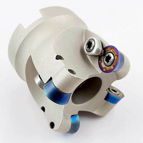 Built Tough Round Milling Inserts With Interchangeable Face Milling Holder for Roughing and Finishing Steel