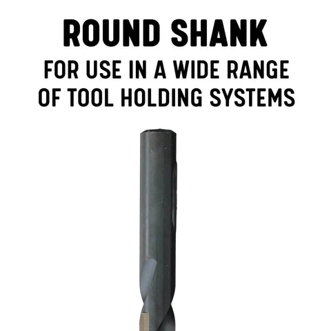 KFD Series High Speed Steel Drill Bits Split Point One Eighth Inch with round shank for tool holding systems.