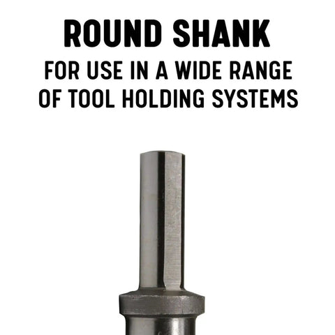 Pro Grade One Inch Bridge Reamer For Construction And Hole Alignment With Half Inch Shank DWR Series Heavy Duty Tool close-up