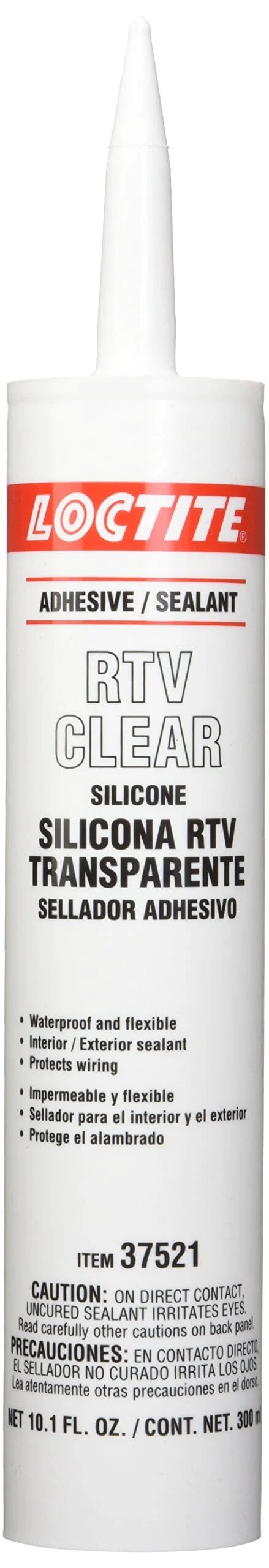 Automotive RTV Clear Silicone Adhesive Sealant 300 Ml ...