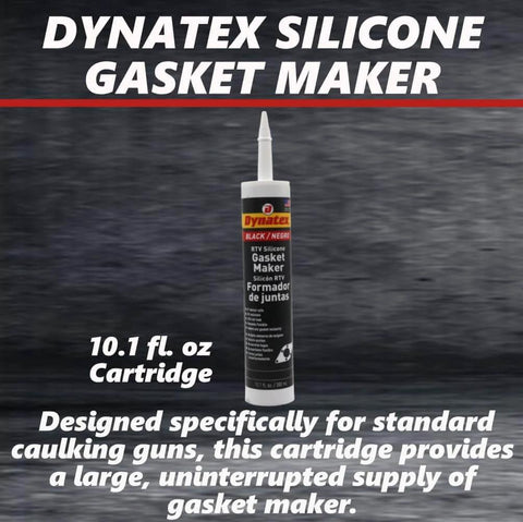 Black RTV Silicone Gasket Maker 300ml Cartridge For Instant Gasket Creation Honda Bond Sealant With Temperature And Oil Resistance No Nonsense Gasket Sealer That Remains Flexible Up To 500 Fahrenheit, front view