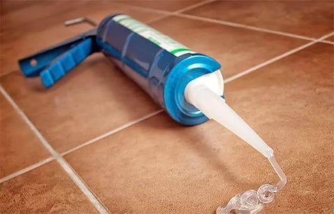 Clear One Hundred Percent RTV Silicone Sealant For Vertical And Overhead Installations Non Sag Moisture Curing One Part Silicone Rubber Cartridge