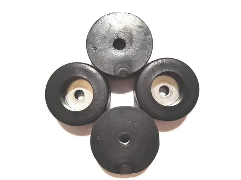 Heavy Duty Anti Vibration Foot Pad Isolator Rubber Bumpers For Air Compressors Generators Sound Machines Power Amplifiers And Furniture