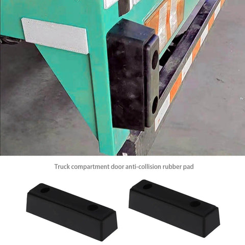 Installed Beefy Rubber Bump Stop Buffer For Heavy Doors And Vehicles Anti Collision Block For Trucks Trailers Motorhomes