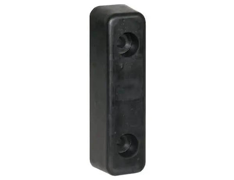 Molded Rubber Bumpers Set Of Two For Truck And Trailer Protection, Heavy Duty Dock Bumpers For Equipment And Delivery Bays, Each Measures 2 By 2-1/4 By 7-3/4 Inches