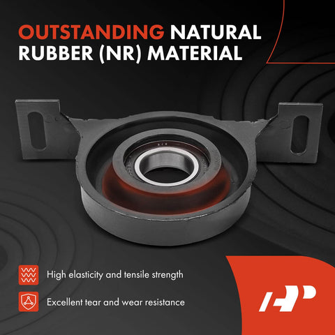 Beefy BMW Drive Shaft Center Support Carrier Bearing For 318i 318is 318ti 328is 540i Z3 1991 To 2003 Fits 1.8L 1.9L 2.5L 2.8L 3.0L 4.4L Engines Durable Replacement Part with natural rubber material