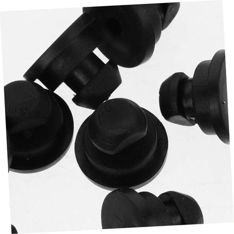 20 Pack Rubber Feet Replacement For Rice Cookers And Pressure Cookers Non Slip Bumpers for enhanced stability, black rubber material