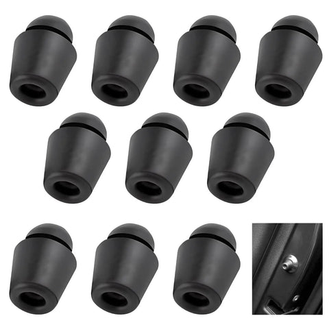 10 Pack Car Door Shock Absorber Cushions, Rubber Door Damper Pads For Quiet Close, No More Slam, Universal Fit For Cars, SUVs, Trucks