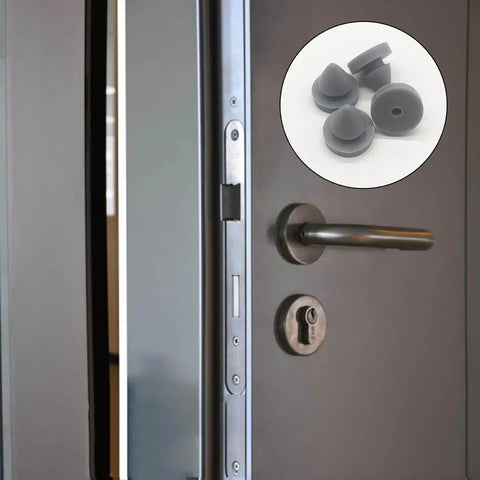 Heavy Duty Rubber Door Silencer Kit For Metal Frames, anti collision door bumper installed on metal door