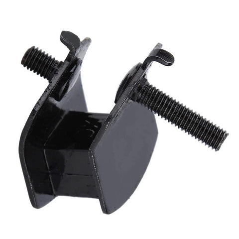 4 Piece Rubber Motor Mounts For Engine Anti Vibration Damping Mounts, black rubber with metal bolts, side view