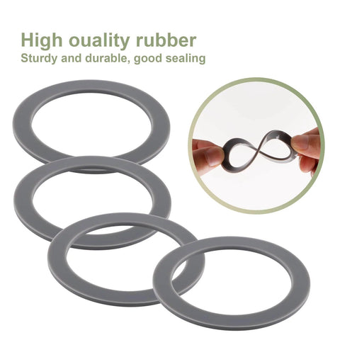 6 Pack Rubber Gasket Seals For Oster Blender O Ring Replacement Kit, Leakproof Durable Replacement Parts, flexible rubber material