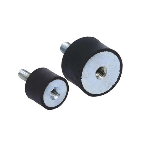 Four Pcs Rubber Isolators M6 Vibration Mounts 304 Stainless Steel Anti Vibration Boat Bobbins for machinery noise reduction