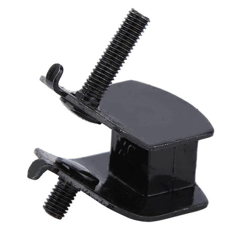 Side view of one rubber motor mount from 4 Piece Rubber Motor Mounts For Engine Anti Vibration Damping Mounts showing metal core.