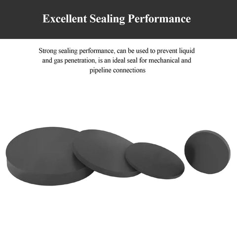 Pack Of 20 4 Millimeter Thick Rubber Round Pads For Heavy Equipment And Industrial Use Anti Vibration And Anti Slip 45 To 70 Millimeters Diameter
