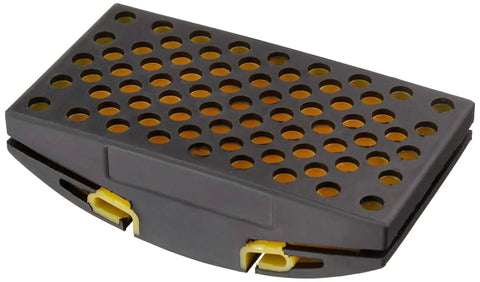 Rubber Sanding Block 5.1 Inch For Wet Or Dry Sanding Fits Quarter Sheet, perforated surface for easy sanding