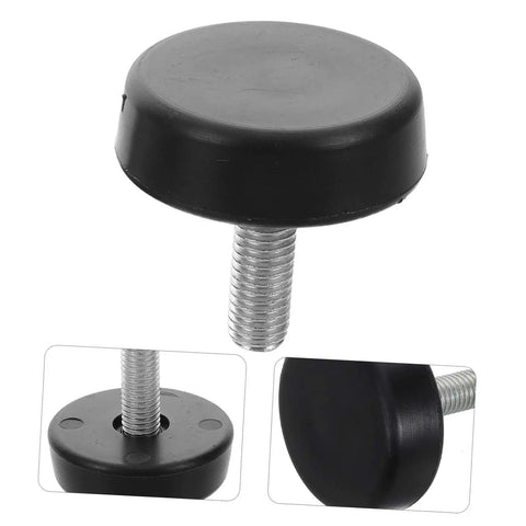 Four Piece Adjustable Treadmill Feet Mounting Hardware With Thumb Screws For Exercise Machines