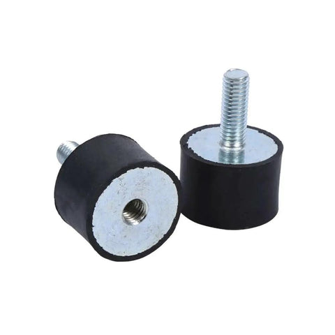 M8 M6 Vibration Isolator Mounts Rubber Anti Vibration Mounts With Two Threaded Studs For Motors Engines Compressors And Diesel Power Tools Boats Pack Of Four VD3020 M823