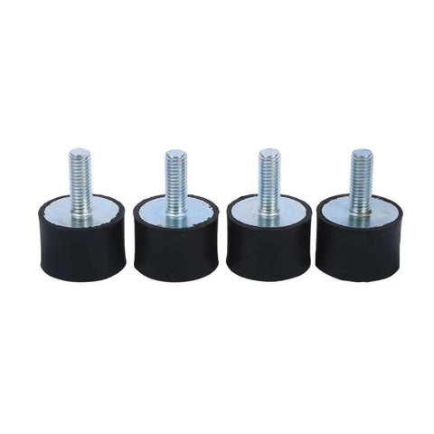 M8 M6 Vibration Isolator Mounts Rubber Anti Vibration Mounts With Two Threaded Studs For Motors Engines Compressors And Diesel Power Tools Boats Pack Of Four VD3020 M823