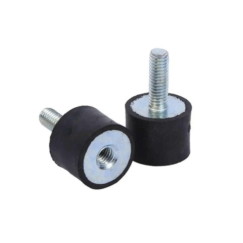 M8 M6 Vibration Isolator Mounts Rubber Anti Vibration Mounts With Two Threaded Studs For Motors Engines Compressors And Diesel Power Tools Boats Pack Of Four VD3020 M823