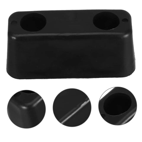 Rubber Vibration Isolation Pad For Washing Machines And Generators Heavy Duty Anti Vibration Pad, black with multiple close-up views