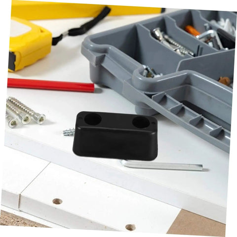 Rubber Vibration Isolation Pad For Washing Machines And Generators Heavy Duty Anti Vibration Pad placed on workbench with tools