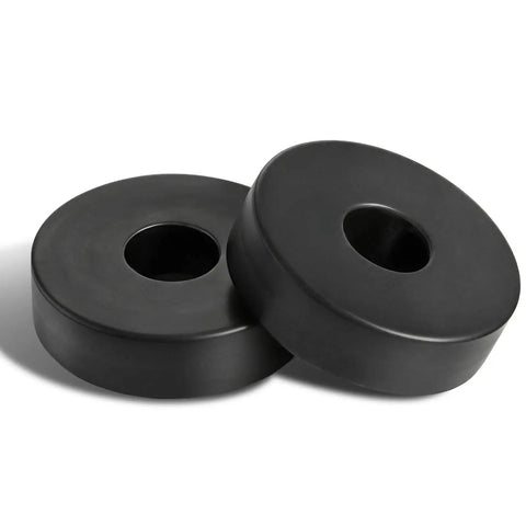 Durable rubber washers set delivers reliable vibration damping and quiet operation for machines, motors, and mounts; includes 30 flat washers.