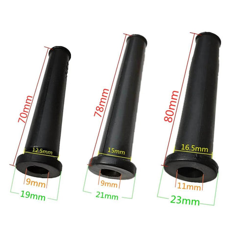 15 Pack Rubber Wire Boots And Cord Protectors For Power Tools Pro Grade Strain Relief Sleeves in 9mm, 9mm-L, and 11mm sizes
