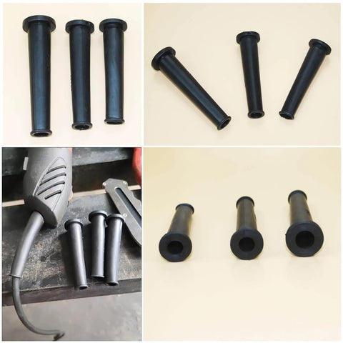 15 Pack Rubber Wire Boots And Cord Protectors For Power Tools Pro Grade Strain Relief Sleeves Cable Glands displayed in various views