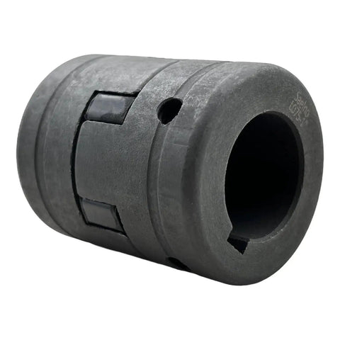 Rugged Flexible L Jaw Coupling Set For Wood Splitters Built To Last Half Inch To One Inch Bore Three Piece L075 Cast Iron HT250 Coupler Kit