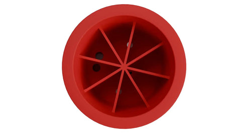 Top view of Andersen Hitches 3608 from Heavy Duty RV Leveling Block Set 6 Pack With Free Step For Stable Parking, showing internal support structure.