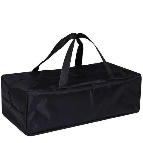 Carrying bag for Interlocking Camper Leveling Blocks Kit With Anti Slip Ramps 10 Pack Includes One Wheel Chock And Handy Carrying Bag.