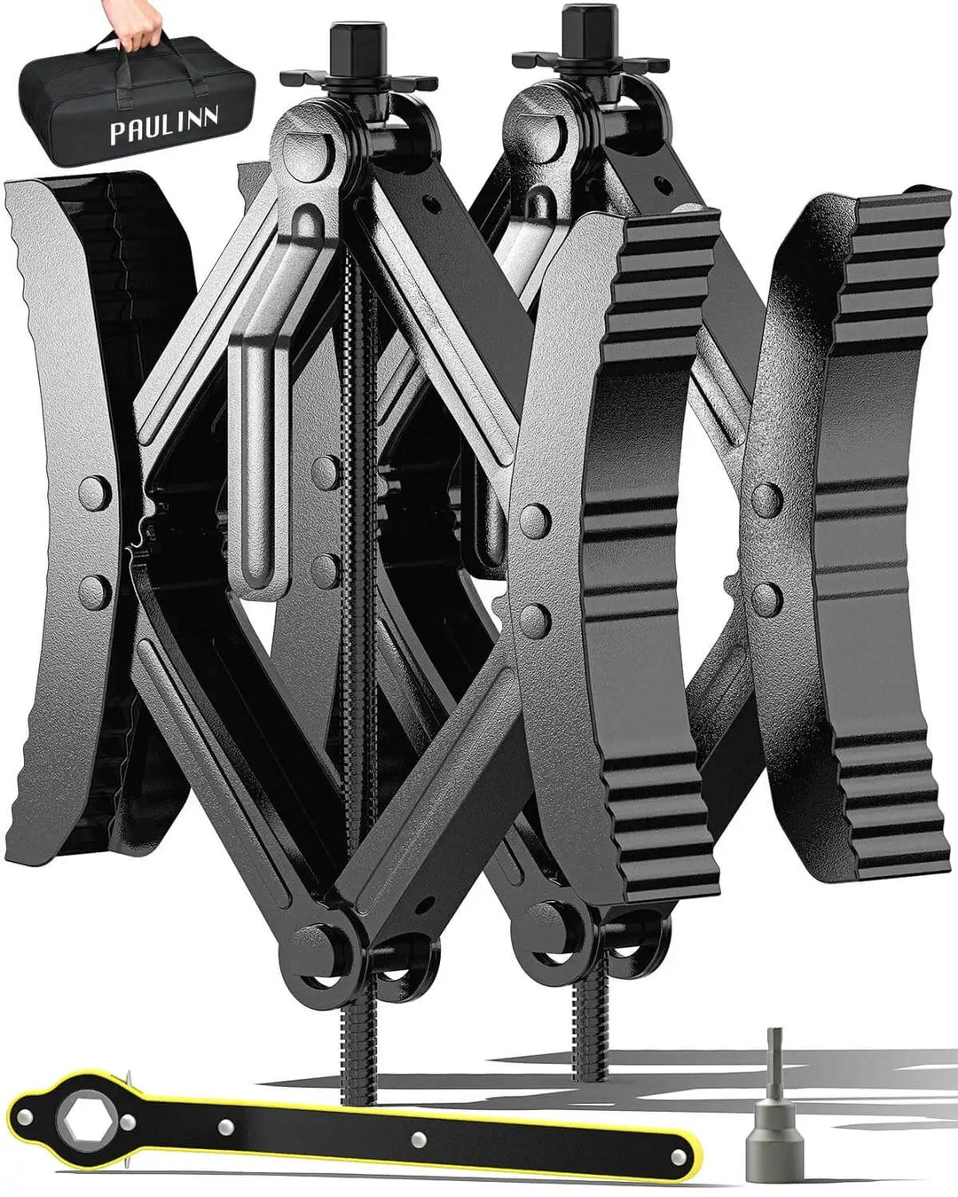 Heavy Duty RV Wheel Chocks Stabilizers With X Shaped D...