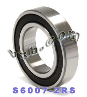 S6007-2RS Stainless Steel Bearing Sealed 35x62x14 - VXB Ball Bearings