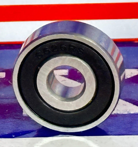 S626-2RS Bearing 6x19x6 Stainless Steel - Sealed - Miniature