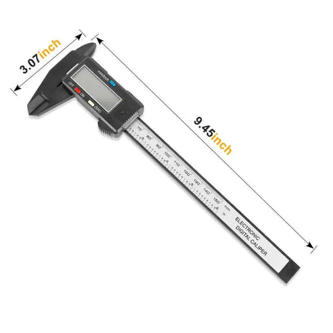 Digital Caliper, Sangabery 0-6 inches Caliper with Large LCD Screen, Auto - Off Feature, carbon-fiber composite body, measuring tool
